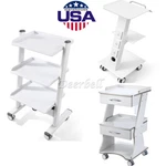 Azdent Dental Mobile Cabinet Cart Medical Tool Trolley With Sockets/drawers. Fixed Price $169.99.