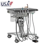 Eterfant Dental Mobile Delivery Cart Adjustable Treatment Unit System 4 Holes. Fixed Price $939.78.