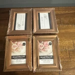 4 Pack 2.5X3.5 In. Copper Color Picture Frames Small Wedding Rose Gold Nwt. Fixed Price $12.99.
