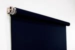 Wall Mount Black 2.5X5 Rollup Backdrop For Corporate & Executive Headshots. Fixed Price $64.95.