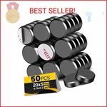 Trymag Magnets For Crafts With Adhesive Backing, 0.79 Inch (20MM) Round Disc. Fixed Price $15.16.