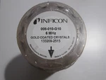 Inficon 6MHZ Gold Coated Crystals 008-010-G10 New. Fixed Price $375.00.