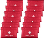 Aoutacc 12-PACK Empty First Aid Bag Travel Home Emergency Kit Pouch 7.9X5.5IN. Fixed Price $31.42.