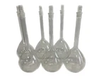 (6) Corning Pyrex Class Glass Tc 1000ML Volumetric Flask W/#22 Stopper 5640-1L. Fixed Price $89.99.
