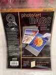 Lineco Archival Photo/art Bags 8.5X11 Resealable Polypropylene Sleeves 10 Pack. Fixed Price $12.99.