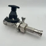 Pure Flo 1-316L-RA15MAX-CWP150 Diaphragm Valve W/ 1" Sanitary Fitting. Fixed Price $74.95.