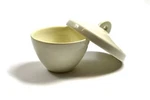 Porcelain Crucible With Lid, 50ML Capacity - Squat Form Eisco Labs. Fixed Price $9.99.