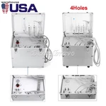 Dental Portable Mobile Delivery Unit System With Air Compressor 4HOLE Suction. Fixed Price $395.00.