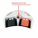 Linemaster SP-5970214-016005XA, Footswitch For Parts, Missing Button. Fixed Price $165.00.