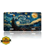 Qoueucc Starry Night License Plate 6X12 Inch 4 Holes. Fixed Price $27.99.