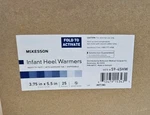 Mckesson Infant Heel Warmer 3 Inch Box Of 25. Fixed Price $33.75.