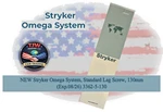 #new Stryker Omega System, Standard Lag Screw, 130MM (EXP.08/26) 3362-5-130. Fixed Price $45.00.