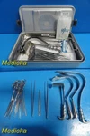 Codman Aesculap Jarit Pilling L&d Pod Surgical Instruments Tray W/ Case 21383. Fixed Price $503.99.
