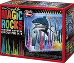 Magic Rocks Deluxe Crystal Grow Science Shark Or Space Themed Aquarium. Fixed Price $13.99.