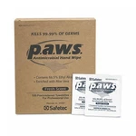 Safetec P.a.w.s. Hand Sanitizing Wipe Individual Packets 5X8" Ethyl Alcohol 1000. Fixed Price $92.13.