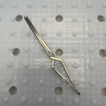V. Mueller CH6042 Cooley Cross-action Bulldog Clamp, Curved, 3 7/8". Fixed Price $25.00.
