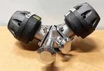 2-WAY Itt Pureflo Chromatography + B209 1" 90PSI Diaphragm Valves Stainless Body. Fixed Price $259.35.