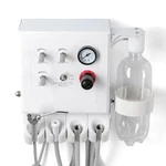 Portable Dental Turbine Unit Weak Suction Syringe 4HOLE Work With Air Compressor. Fixed Price $114.39.
