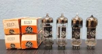 4-GE 6CS7 Nos/nib Vacuum Tubes Tested Black Plates Gett Leben CS-600 CS-660P. Fixed Price $129.99.