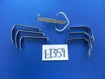 E7359 Storz Lawton Mcivor Mouth Gag Set With Blades. Fixed Price $275.00.