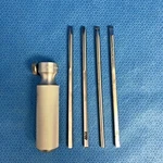 Zimmer 890-49 Adjustable Screwdriver Handle W/ Bit Attachments Orthopedic. Fixed Price $250.00.