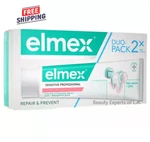 Pack Elmex Sensitive Professional + Gums Care 75ML Exp 11/2028. Fixed Price $45.99.