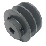 V-belt Pulley, Cast Iron, Fixed, 2BK25X1/2. Fixed Price $23.29.