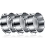 Meanplan Pcs 304 Stainless Lab Sieves, 200, 80 And 10 Mesh (0.074, 0.18.... Fixed Price $28.41.