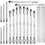 22 Pieces Stainless Steel Spatula Micro Scoop Set Laboratory Sampling Spo.... Fixed Price $30.98.