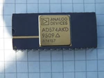 AD574AKD Analog Devices A/d Converter Vintage Gold. Fixed Price $58.14.
