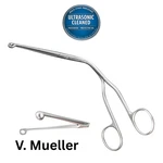 Mueller AS11105 Magill Forceps, Serrated, Angled Handle, 6.75". Fixed Price $39.99.