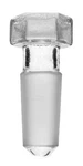 Hollow Stopper, Hexagonal - 12/21 Round End Borosilicate Glass Eisco Labs. Fixed Price $9.99.