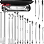Artcome 23 Pcs 304 Stainless Steel Micro Scoop & Lab Spatula Set - Mixing. Fixed Price $18.16.