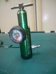 Medline Brass-sleeved 50 Psi O2 Regulator Cga 870 Flows 0-25L/MIN. Fixed Price $14.99.