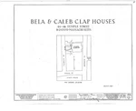 Bela & Caleb Clap House,temple Street,boston,suffolk COUNTY,MASSACHUSETTS,MA,4. Fixed Price $12.99.