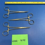 Jarit 105-121 Weck 475-310 Crile Artery Forceps Curved & Straight Lot Of. Fixed Price $45.00.