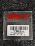 Thorlabs WPQ05ME-808 1/2" Mounted Polymer Zero-order Quarter-wave Plate SM05-T. Fixed Price $268.73.
