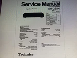 Technics SH-GE90 Service Manual Digital. Fixed Price $6.00.