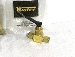 Whitey Brass Toggle Valve 3/8" B-1GS6 *** Nos. Fixed Price $60.00.