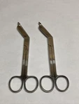 Stainless Steel Pakistan Bandage Scissors Lot Of 2. Fixed Price $30.00.