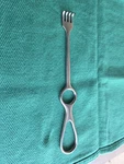Jarit 200-272 Rake Volkman Retractor 8" 4 Prng Shrp Refurbished. Fixed Price $17.00.