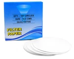 Eisco Labs Premium Qualitative Filter Paper, 100 Pack - 7.28" (18.5CM). Fixed Price $18.49.