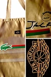 Custom Designed Air Jordan 1 High Utility Sp Satin Tote Bag Burnished Gold. New!. Fixed Price $59.00.