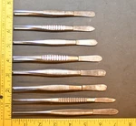 Weck, Sklar, Codman, Harold, Allegiance (SA2321) Tissue Forceps - Lot Of 8. Fixed Price $50.00.