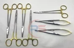Lot Of 7 Pcs V. Mueller Mayo-hegar & Hu-friedy Castroviejo Needle Holder. Fixed Price $180.00.