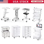 Azdent Dental Mobile Cabinet Cart With Drawers Medical Tool Trolley Sockets. Fixed Price $245.65.