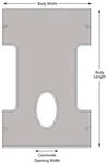 Lumex Canvas 1-PIECE Sling GF113-C-LC. Fixed Price $60.19.