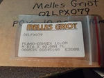 Melles Griot 01LPX079 Plano-convex Lens 10.0 Mm Dia 40 Fl. Fixed Price $13.99.