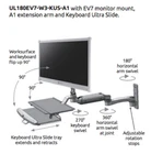 Healthcare/dental Office Ultra 180 Arm With Flip Up Keyboard Tray Icw. Fixed Price $971.75.