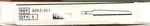 Conmed Reciprocator Blade 12.5 X 89.0 1.5MM 5052-261. Fixed Price $100.00.